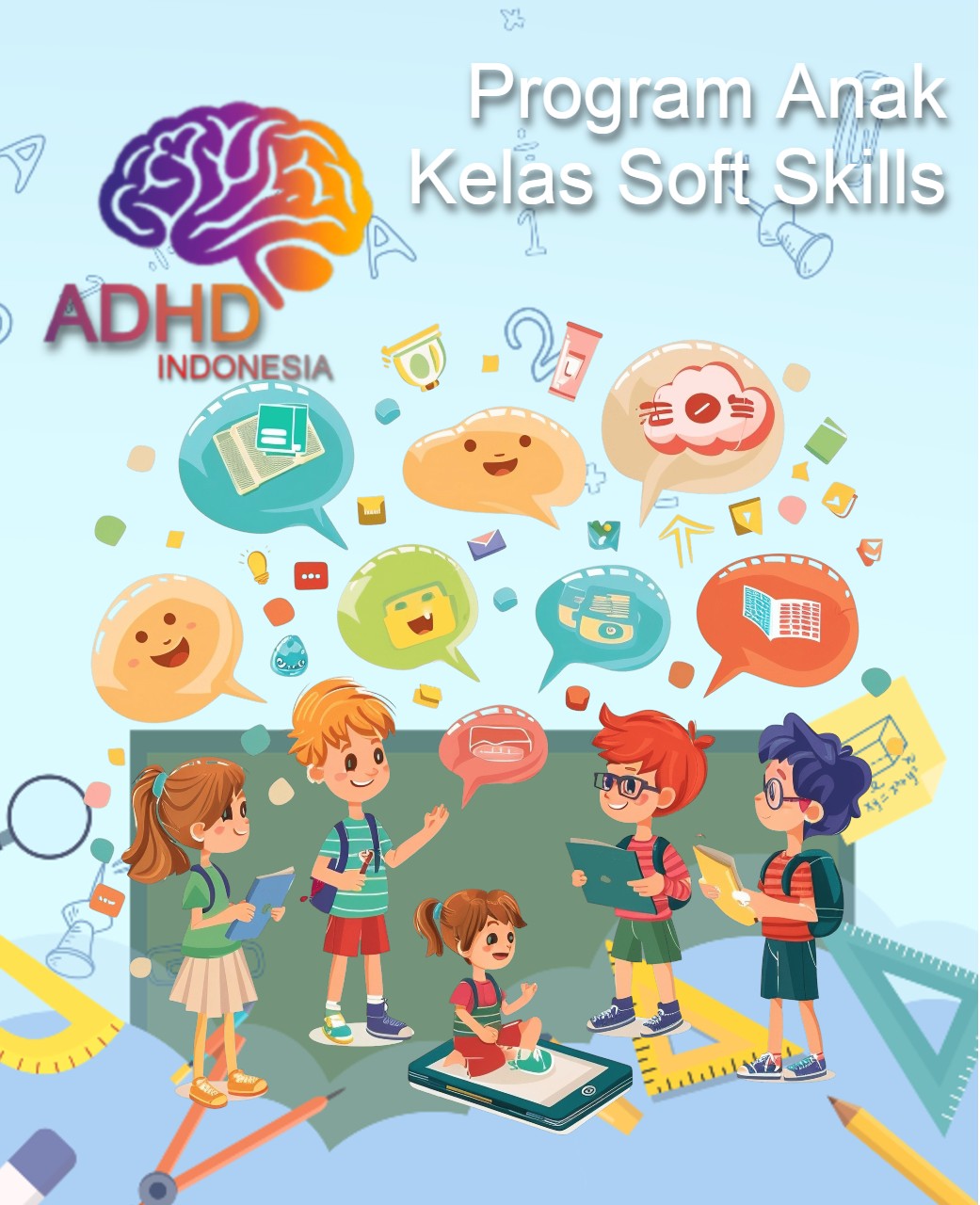 Program ADHD Indonesia Kota Kendari Kelas Soft Skills Anak ADHD